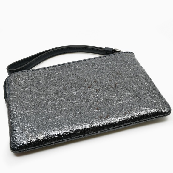 COACH Signature Embossed Patent Leather Wristlet - Picture 8 of 13